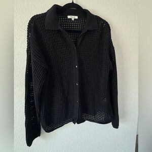 Madewell crochet knit cardigan